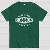 Make Sense Common Again Cotton Summer Casual Cool Loose T-Shirt