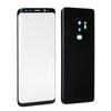 Phone Rear Back Glass Cover Front Screen Glass Lens Replacement Set for Samsung S9+ G965(Black )