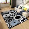 3D Steampunk Mechanical Cogs Gears Area Rug Large,Carpet Rug for Living Room Bedroom Sofa,Kitchen Doormat Non-slip Floor Mat