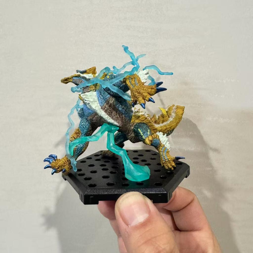 NEUES Monster Hunter World Ice Borne Drachenmodell Zinogre Dekoration Sammlung Actionfigur Geschenk Spielzeug