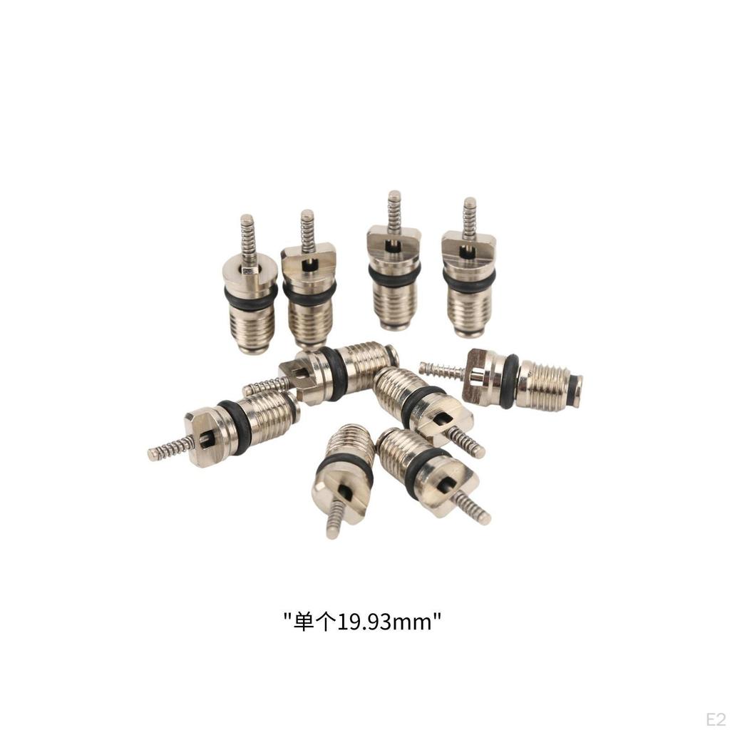 10 sztuk Zestaw zaworów serwisowych A/C do naprawy klimatyzacji samochodowej