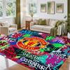 Tappeto in Velluto Cristallo Design Manchester United Tappetino Decorativo Morbido per Ingresso Camera da Letto
