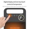 Heater Household 3 Speed Touch Screen Remote Control Mini Electric 1500W High Power 12H Timing Intelligent Shutdown