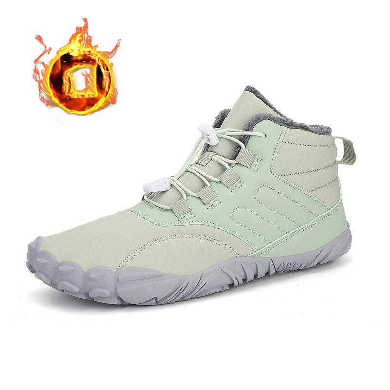 Men Women Waterproof Winter Boots Snow Barefoot Casual Shoes Outdoor Warm Work Shoes Ankle Shoes for Trekking Climbing Hiking