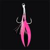 Double Fishing Assist Hook for Vertical Jigging Lures, 10Pcs Jigging Hook Slow Falling Jigs Fishing Hook Replacements