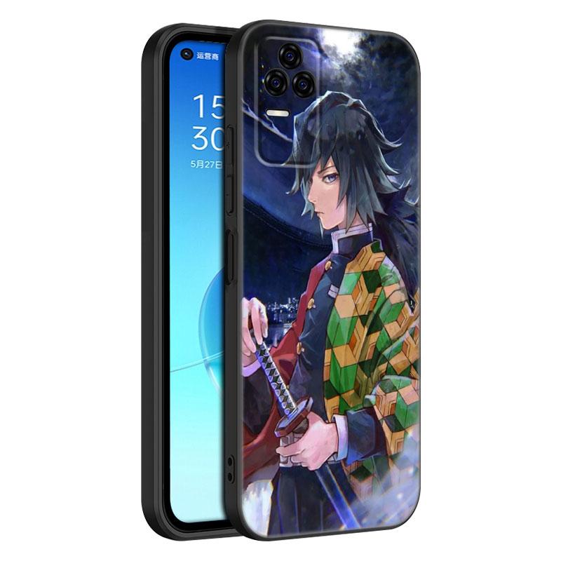 Etui na telefon Anime Demon Slayer dla Xiaomi POCO F2 F3 M2 M3 M4 X3 X4 Pro NFC F4 GT 5G F1 X2 C3 C31 C40 M5S Miękkie TPU Czarny Pokrowiec