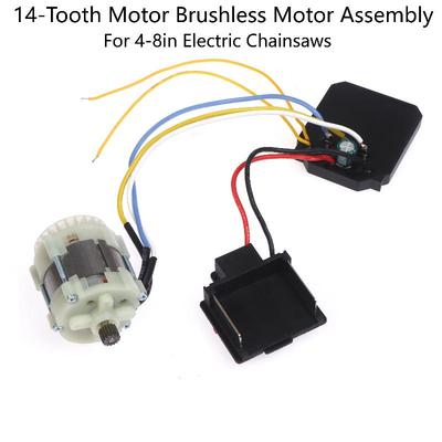 14 Teeth High Power Electric Saw Motor For 4-8In Electric Chainsaws Mini Saw Motor Convenient Installation