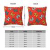 Balloon Animal Dogs Square Pillowcase Polyester Linen Velvet Pattern Zip Decor Pillow Case Car Cushion Case