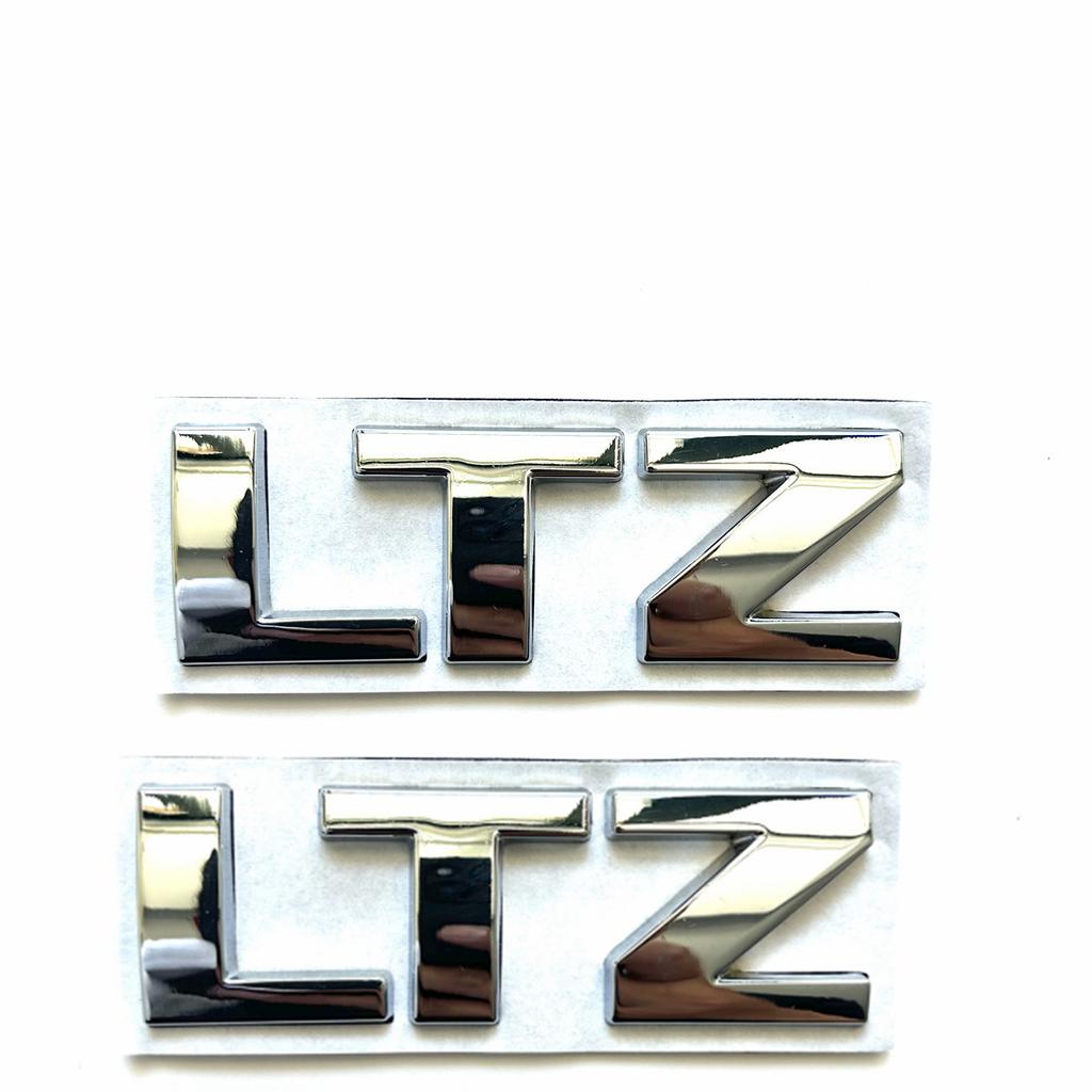 LTZ Metal Car Logo Is Suitable for Body Trunk Tail Side Sticker Decorative Decal Accessories