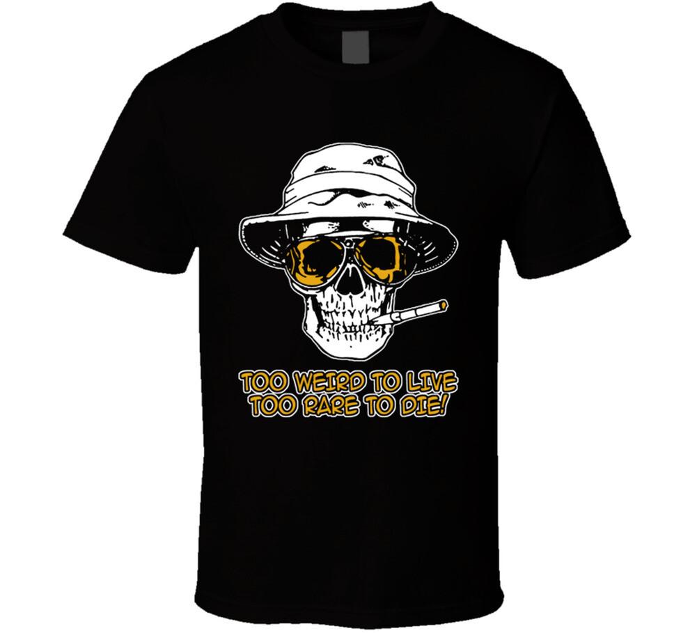 Hunter S Thompson Too Weird To Live Too Rare To Die T Shirt S разноцветный