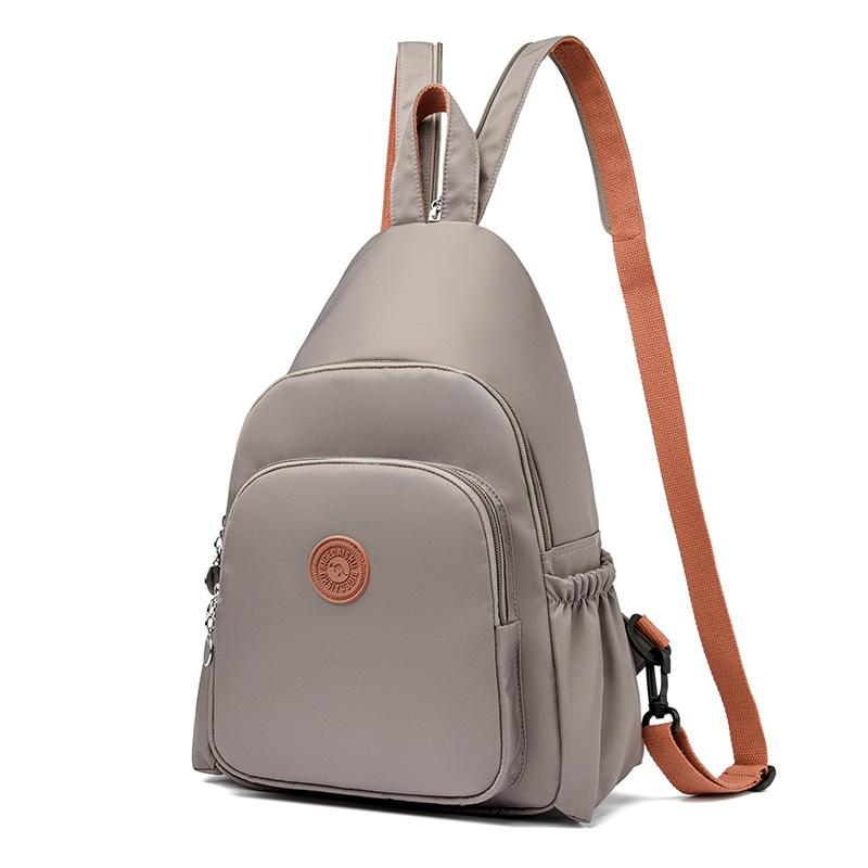 Printed Backpack Women's Lightweight Chest Bag Water-repellent Travel Backpack