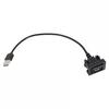 USB Extension Cable for Toyota For Vios For Dash Mount Car USB Socket 1.34 inch