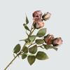 European-Style Artificial Flowers Silk Large Size Artificial Rose Branch Wedding Floral Arrangement DIY Floral Arrangement