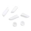 CQPKJ1 For Tesla Model 3 Y 2017-2024 ABS Silver Car Seat Adjustment Button Cover Trim Sticker Interior Car Accessories