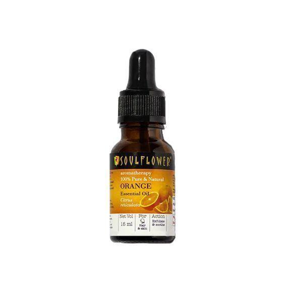 Essential Oil of Orange (15 Ml), Orange Essential Oil, Soulflower