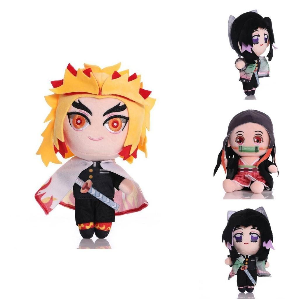 Adorables Poupées en Peluche Demon Slayer Kimetsu No Yaiba Pour les Amateurs d'Anime et les Enfants