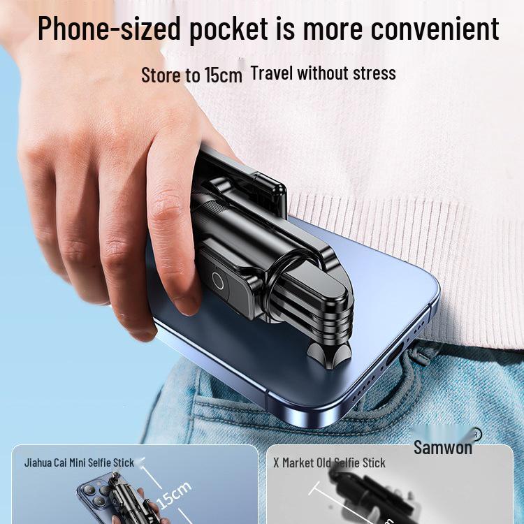 Jiahua Cai Portable 360° Selfie Stick Tripod with Remote
