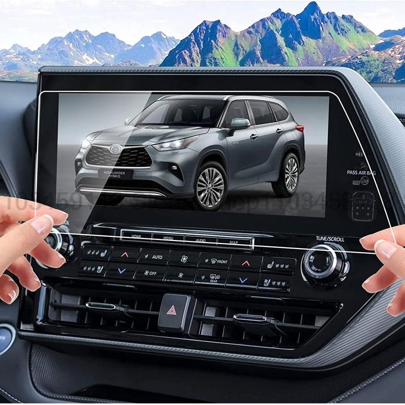 Tempered Glass Screen Protector For Toyota Highlander    12.3 inch Car gps Navigation anti-scratch