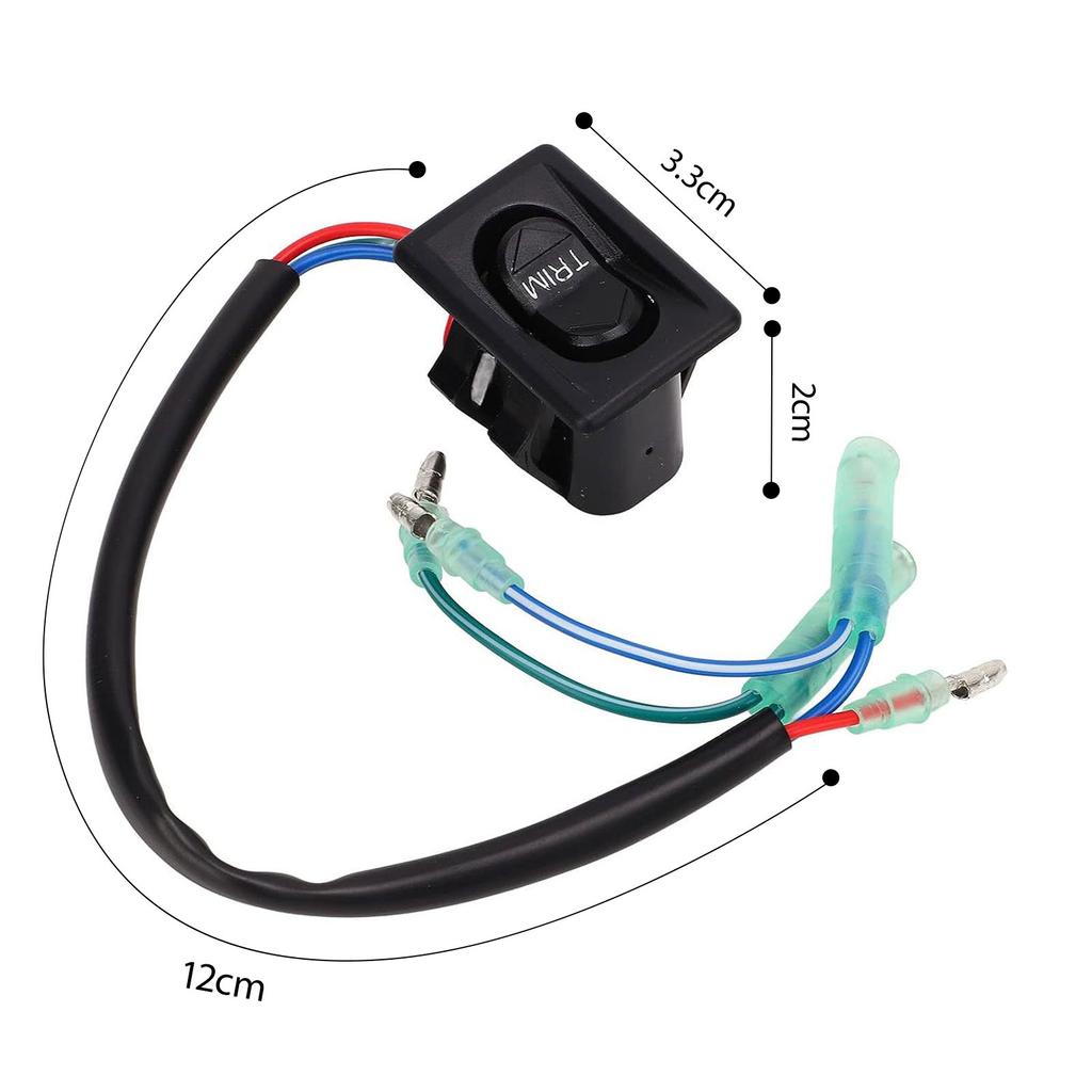Strong Outboard Engine Adjustment Handle produced From ABS Polymer And Copper Wiring