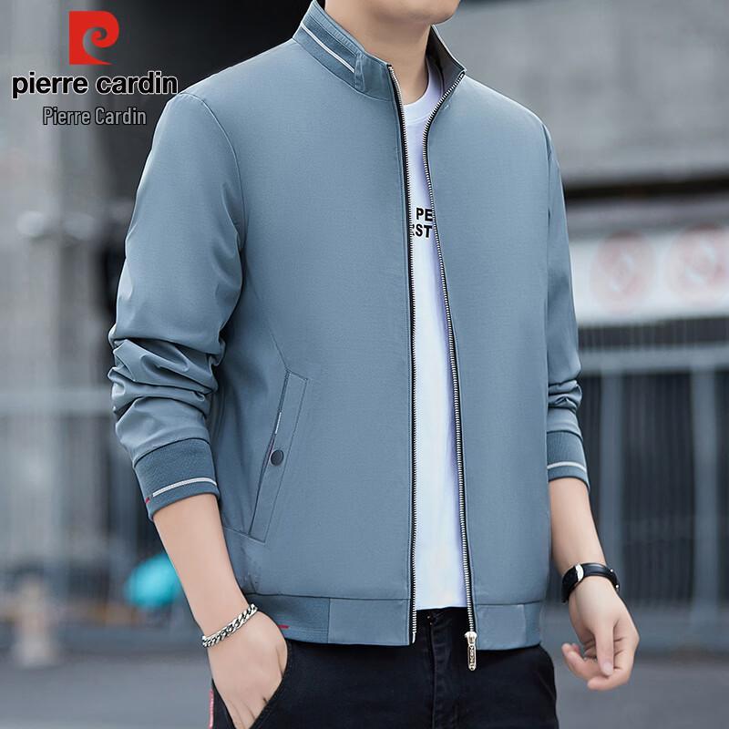 Pierre Cardin Men's Autumn Casual Stand-Collar Jacket