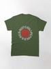 Red Hot Chili Peppers zwart rood heet Essentieel Klassiek T-shirt