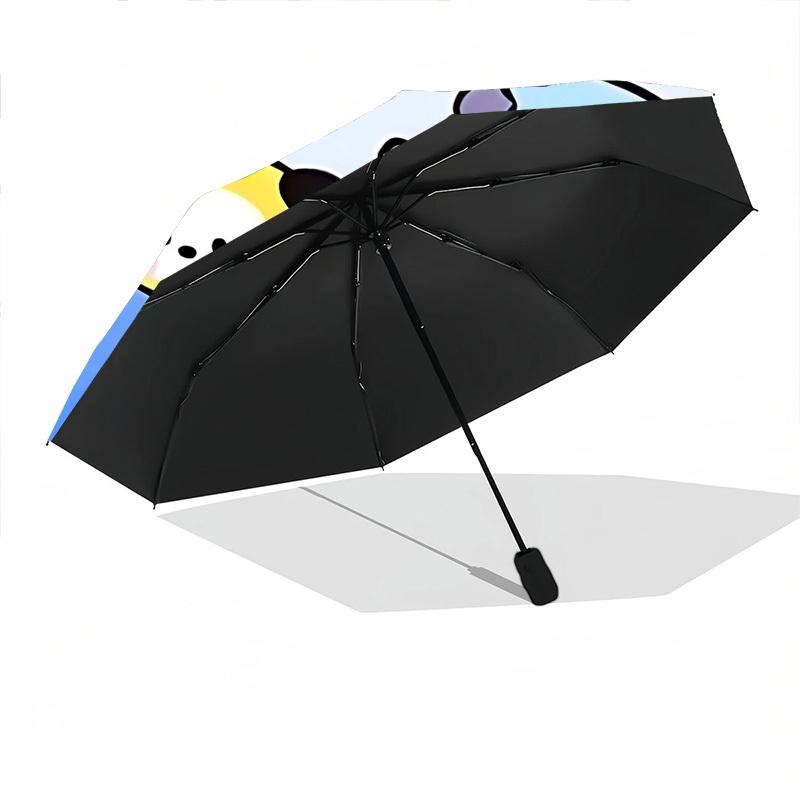 1pc BT21 Automatic Opening/closing Umbrella, Foldable Sunshade, Perfect Gift for Friends, Durable Handle yy250812107