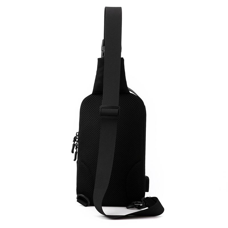 Large Capacity High Quality Nylon Men Chest Bag Outdoor Travel Shoulder Bag Waterproof Hiking Crossbody Messenger Bag