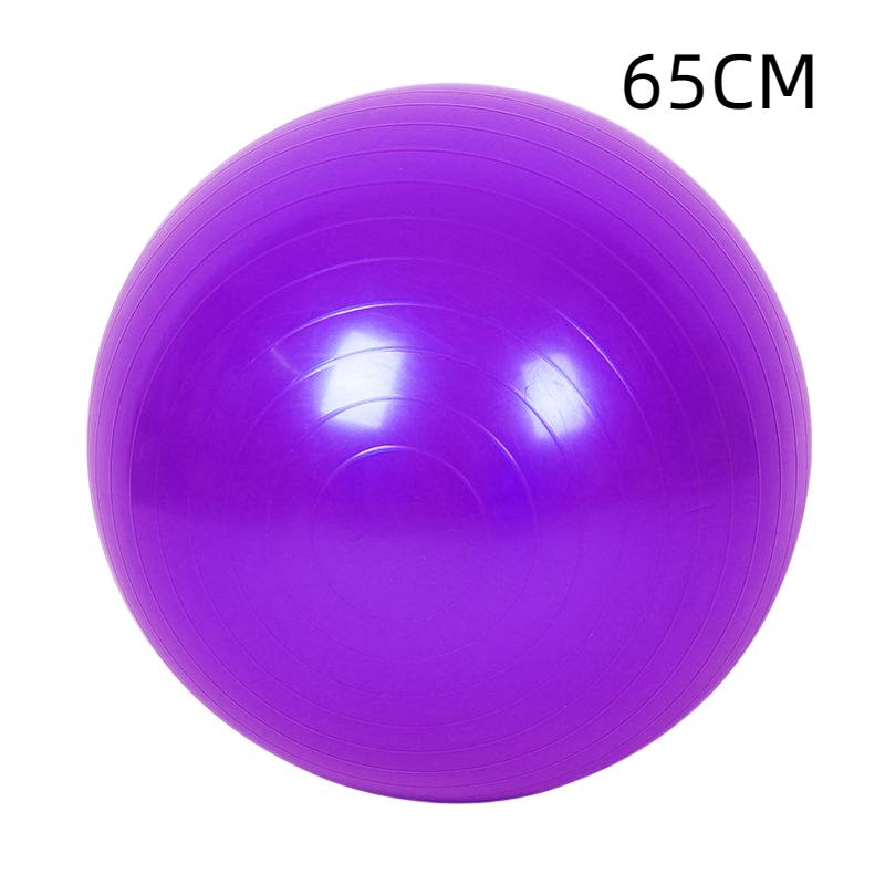 Yoga-Pilates-Ball für das Fitnessstudio, für Fitness, Ballon-Abdeckung, Workout über weichem, großem Übungsball, 45 cm, 55 cm, 65 cm, 75 cm, 85 cm, 95 cm