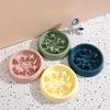 New Pet Anti-choking Slow Food Bowl Dog Bowl Pet Food Bowl Anti-knock Over Pet Supplies for Large  Medium and Small Cats and Dogs