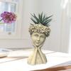 Silicone Mold Flower Wreath Girl Flower Pots Molds Succulent Planter Vase Exploy Casting Mould Home Decorations Crafts
