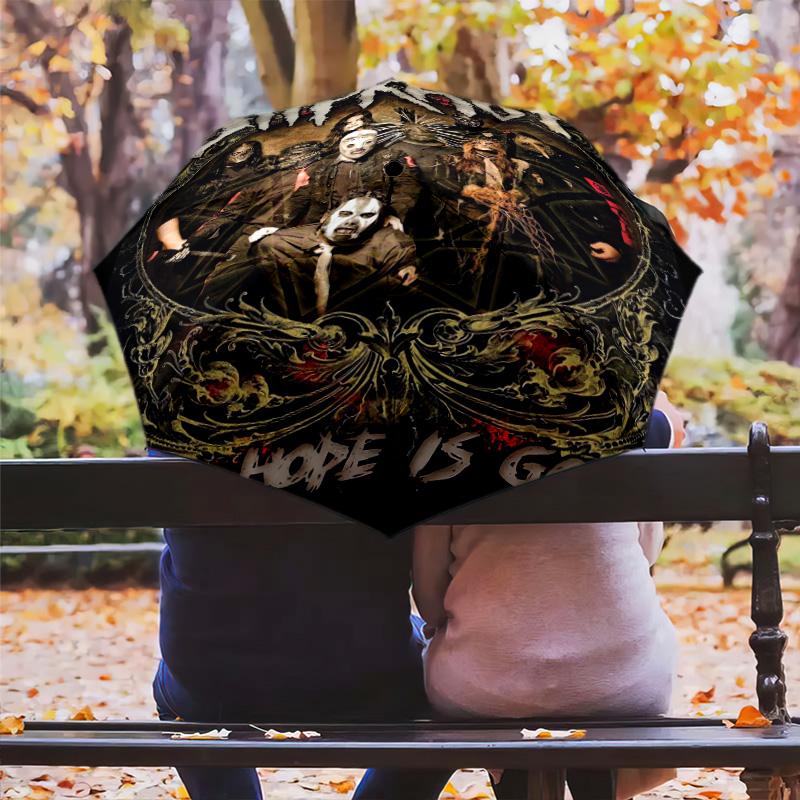 Slipknot: All Hope Gone Folding umbrella 8 paraphenoid bones durable Umbrella Sun umbrella Umbrella