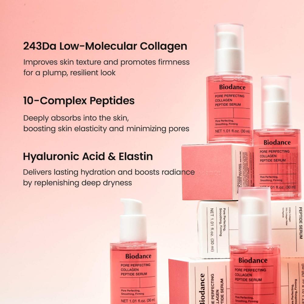 Biodance Pore Perfecting Collagen Peptide Serum 1.01 Oz