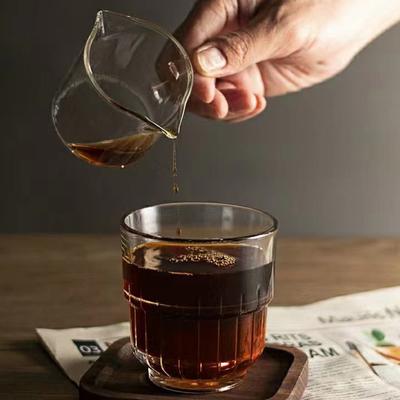 240ml/330ml Κούπες Καφέ Γυάλινο Ποτήρι Νερού για Γυναίκες Καλοκαίρι Σπίτι Πρωινό Κούπες για Χυμό Ποτό Στυλ Ins Είδη Καφέ Διαφανές Γυαλί