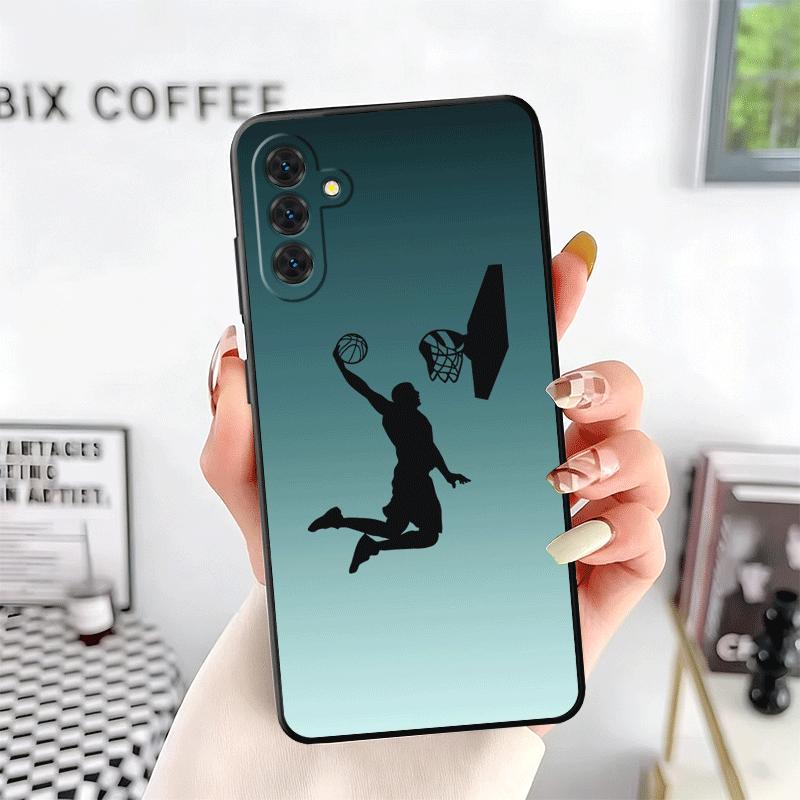 Basketball Sports Aesthetics Soft Phone Case for Samsung A17 A37 A57 A16 A26 A36 A56 A15 A25 A35 A55 A14 A24 A34 A54 A13 A23 A33