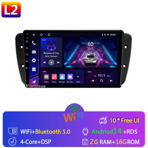 

Автомобильное радио Android для Seat Ibiza MK4 6J 2009-2013 Мультимедийный проигрыватель CarPlay Android Auto GPS Bluetooth WIFI Автомобильное головное устройство 9 дюймов