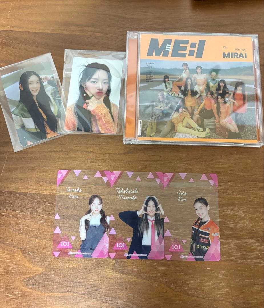 

[USED] ME:I CD Trading Card PRODUCE 101 JAPAN THE GIRLS