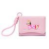 Kawaii Anti Loss Hanging Rope Short Wallet Cartoon Sausage Dog Coin Purse Card Holder Women Girl