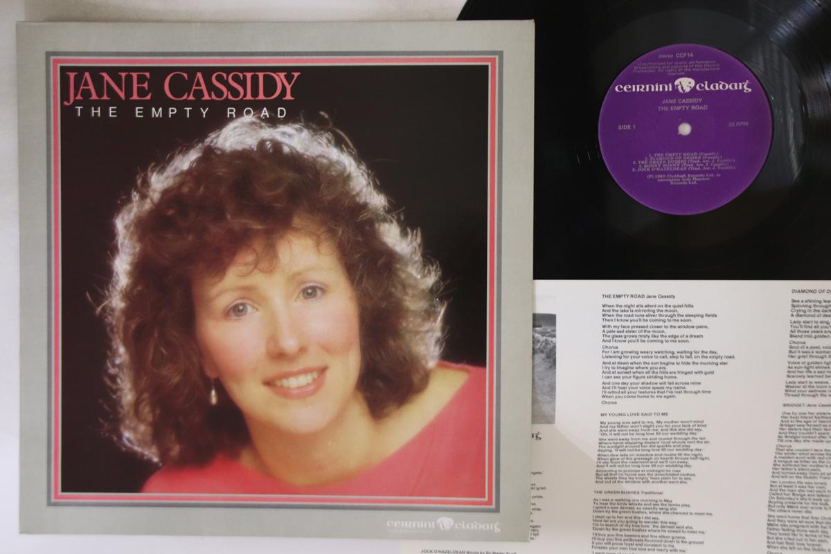

LP Record JANE CASSIDY - Empty Road CCF14 CLADDAGH 1985 Ireland Folk Used