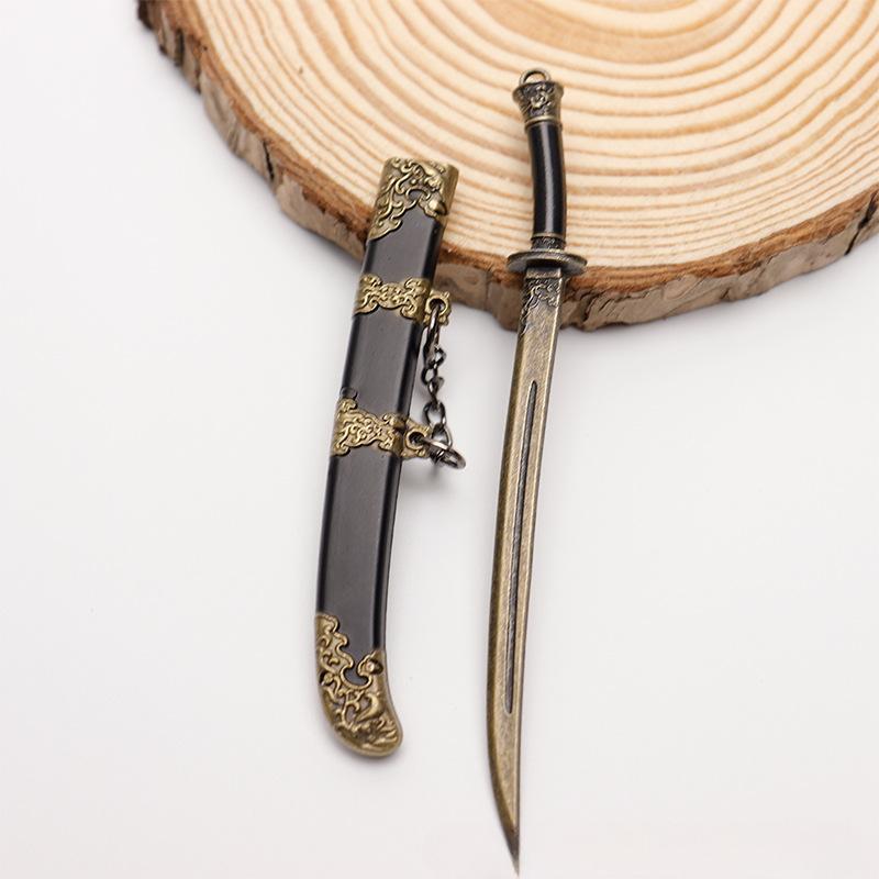 

12 см сплав древний меч оружие исторический известный меч модель оружия украшение украшение дома украшение интерьера 12cm