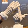 Winter Gloves, Thickened And Fleece-Lined, Cold-Resistant for Cycling, Touchscreen Compatible, Ladies' Outdoor Riding Electric Bike Warm Cotton Gloves