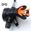Scuba Octo Holder with Black Plastic Clip Diving 2nd Stage Breathing Regulator Keeper Octopus Retainer Clip Scuba Dive Mouthpiece Retainer