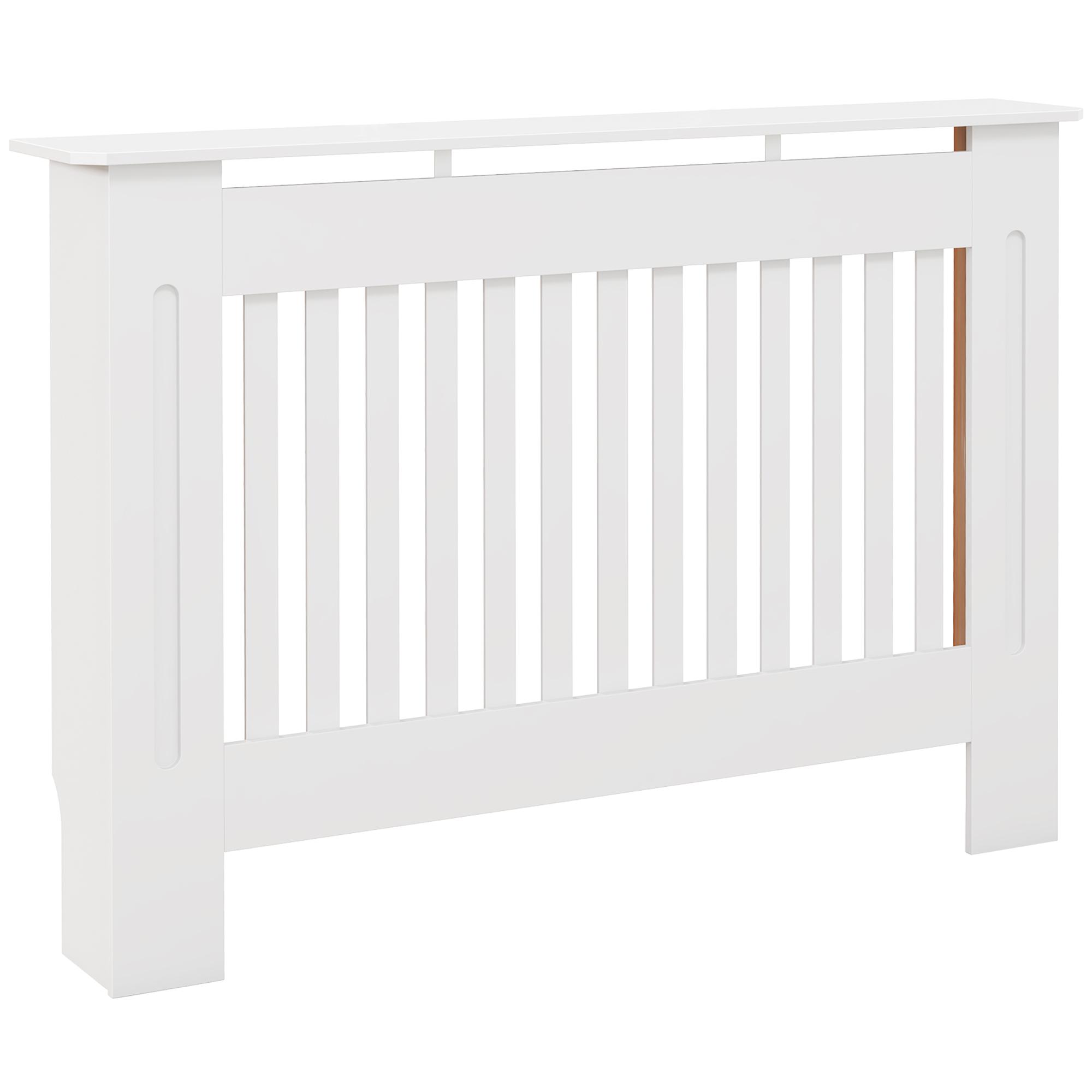 Slatted Radiator Cover Painted Cabinet MDF