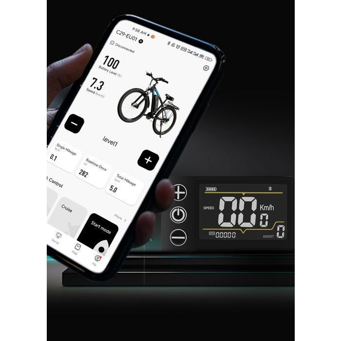 Vélo électrique - DUOTTS - C29 - Moteur 1000W - Batterie 48V 15Ah - Autonomie 80KM