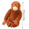 Stuffed Doll Monkey Plush Toy Realistice Orangutan Plush Doll Large Plush Monkey Doll  Baby Toys