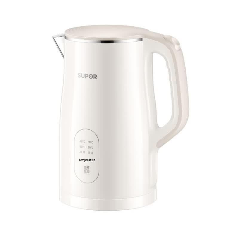 SUPOR 1.7L Electric Kettle CN plug (adapter included)
