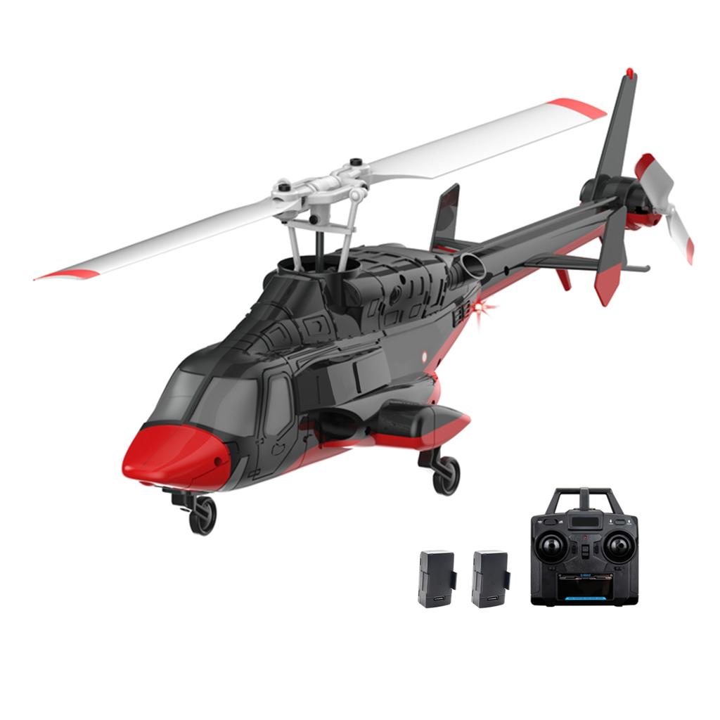 2.4GHz RC Helicopter, 1:52 Scale Stunt Remote Control  plane with 6-   , Altitude Hold, One Key TakeoffCelsiusLanding, for Teens and Adults In