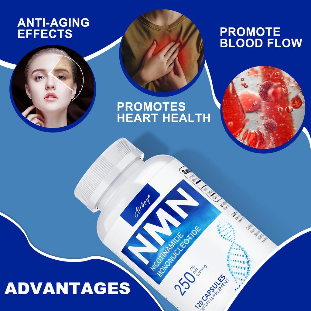 120 pz Nicotinamide 250 mg - Metabolismo Energetico, Aumento e Supporto dei Livelli di NAD
