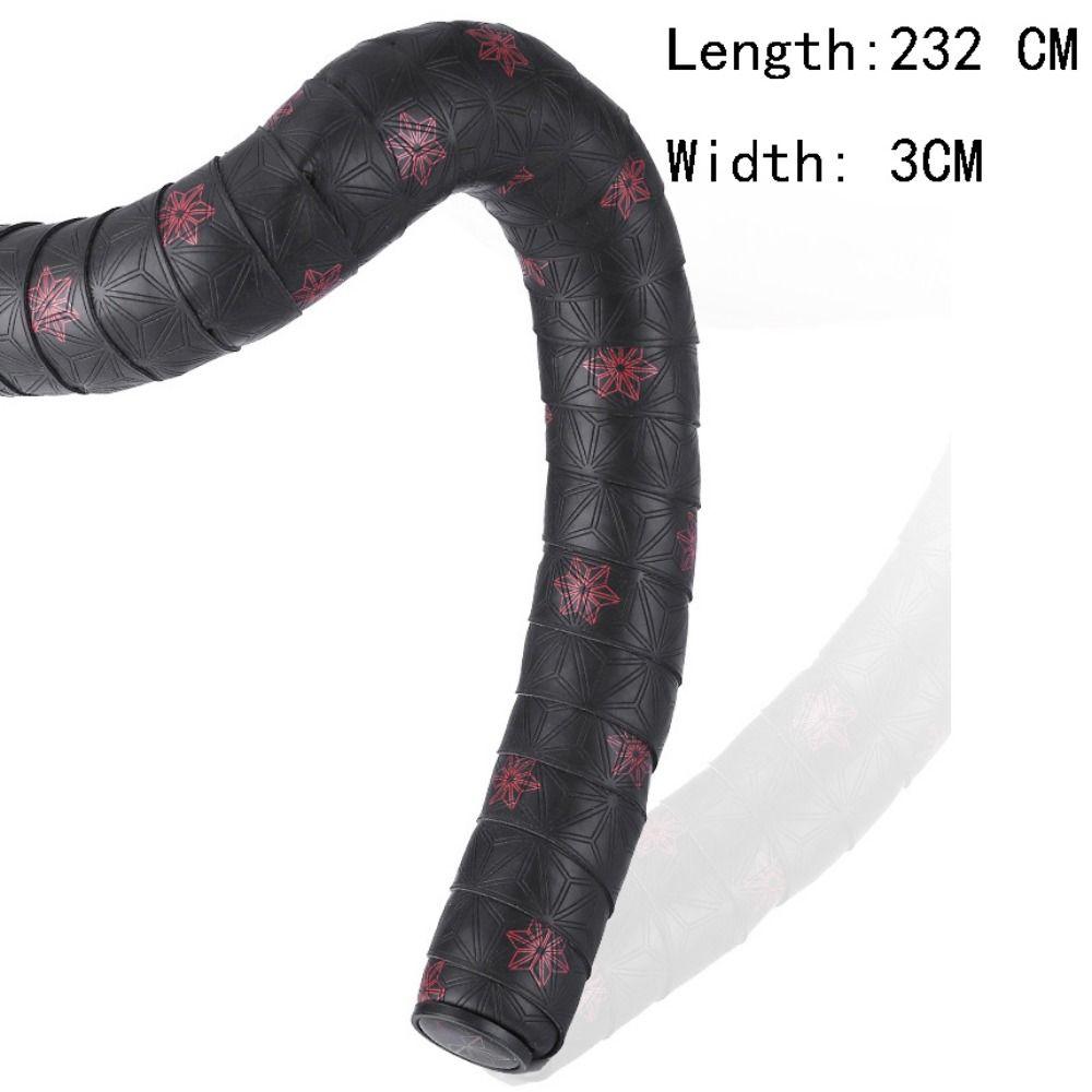 PU Bicycle Handlebar Tape Shock Absorption Cycling Wrap End Plug Bike Bar Tape  Cycling Lover