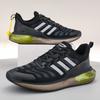 Men's Running Shoes Fashionable Sports Shoes Breathable Mesh Surface Lightweight Popcorn Sole Cushioning Casual and Trendy Shoes