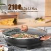 Neuer extra großer elektrischer Crêpe-Maker & Multifunktions-Pfannkuchenpfanne für Knödel